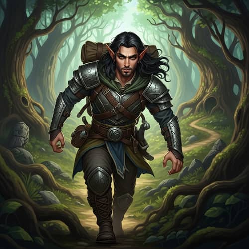 Male Woodland Elf | Adventurer Exploring the World