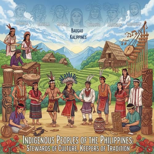 Indigenous Peoples of the Philippines: Culture & Traditions Poster