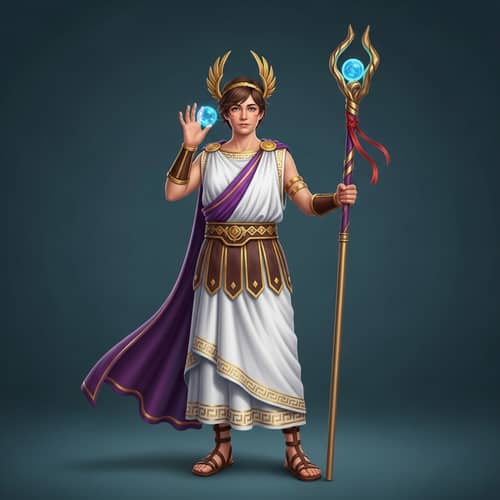 Ancient Greece-inspired Toga Attire | Emissary Costume