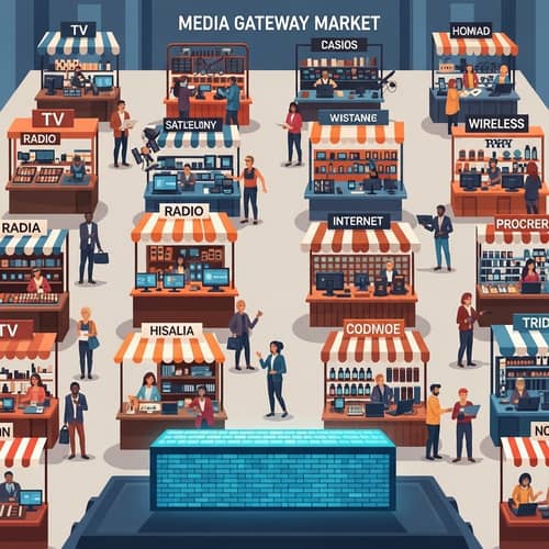 Media Gateway Market - Diverse Technologies and People Trading