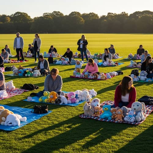 Annual Soft Toy Collectors Gathering on Green Field