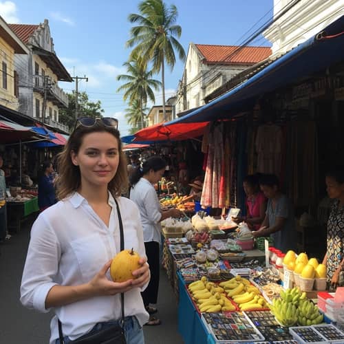Rachel McAdams Lookalike Explores Bustling Philippine Market