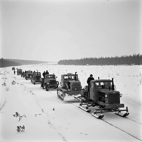 Establishment of Novy Urengoy: Pioneering Trek in December 1973