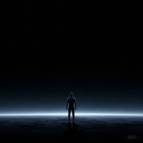 Cosmic Solitude: A Journey Through Space