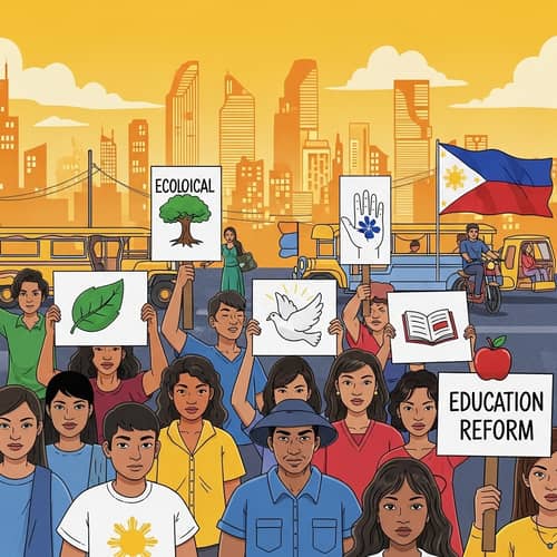 Vibrant Civil Society & Social Movements in the Philippines Art