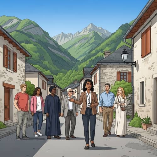 Guided Tour of Vernet Les Bains in the Eastern Pyrenees