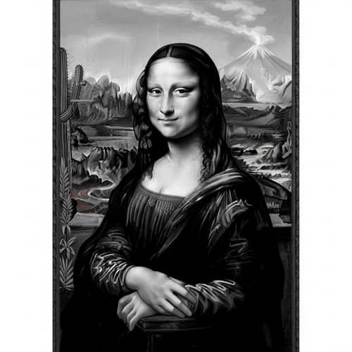 Mexican Mona Lisa: Enigmatic Smile in Traditional Attire