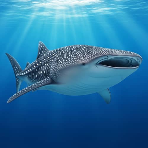Giant Whale Shark - A Majestic Ocean Giant