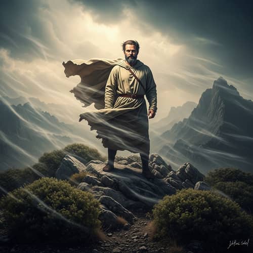 Elijah on Mount Carmel: A Mystical Encounter with Determination