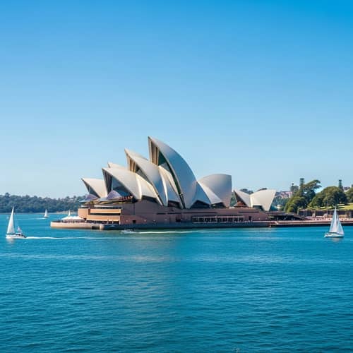 Sydney Opera House - Iconic Architectural Marvel in Sydney, Australia