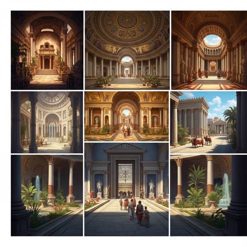 Caesar's Palace in Ancient Rome: A Majestic Architectural Marvel