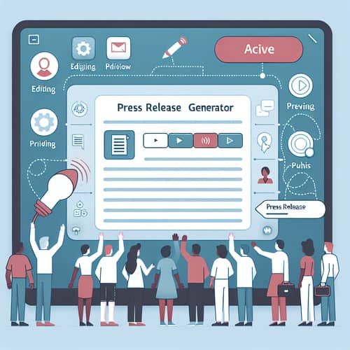 Press Release Generator App - Create, Edit & Publish Easily
