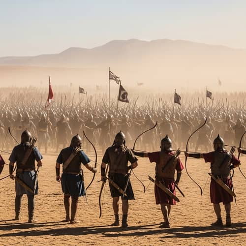 Epic Archery Battle in the Pre-Islamic Era