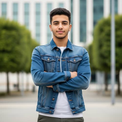 Confident & Strong Middle Eastern Boy