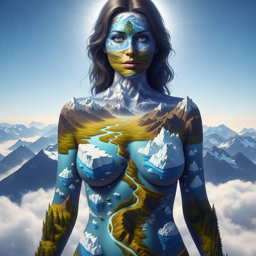 Mother Earth: Personification of Grace and Beauty