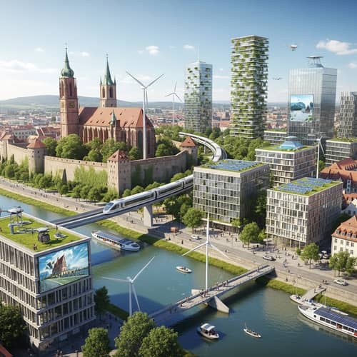 Futuristic Ingolstadt: City Transformation in 100 Years