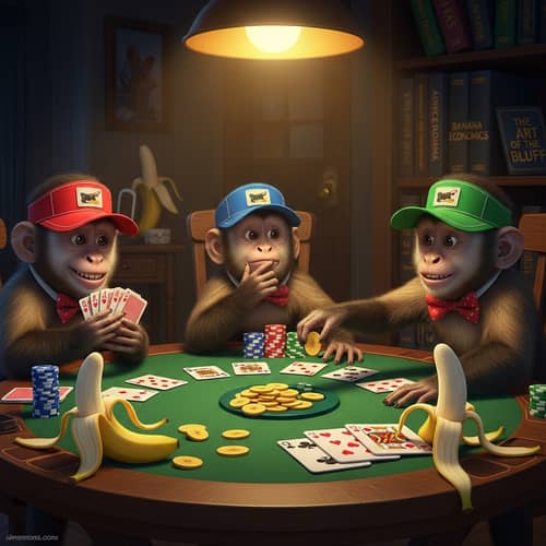 Cheeky Monkeys Poker Game: Fun and Educational Scene