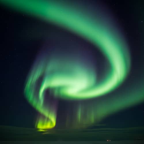 Breathtaking Northern Lights: Abstract Waves of Color