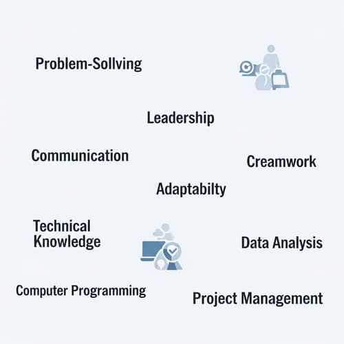 Professional Skills Background for LinkedIn Profile
