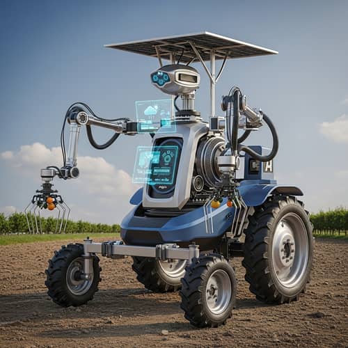 Advanced Farm Machinery | Agricultural Robot Designed for Efficient Farming