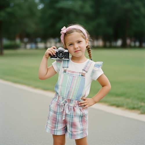 Innocent Child Portraiture | Vintage Film Camera Photography
