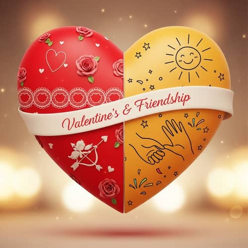 Heart for Valentine's Day & Friendship Day