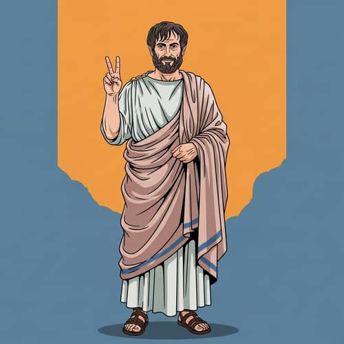 Aristotle | Ancient Greek Philosopher Imagined Representation