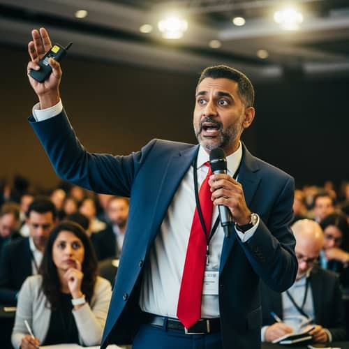 Passionate South Asian Activist Speaks at Conference
