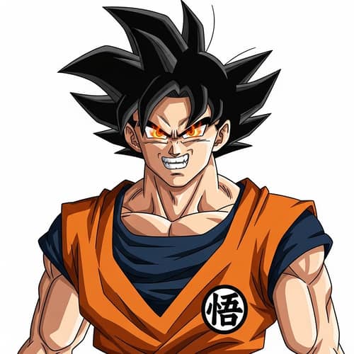 Muscular Anime Protagonist With Flamboyant Grillz