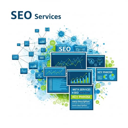 SEO Services Abstract - Enhance Your Online Visibility