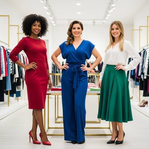 Fashionable Women in Stylish Clothing | Modern Fashion Boutique