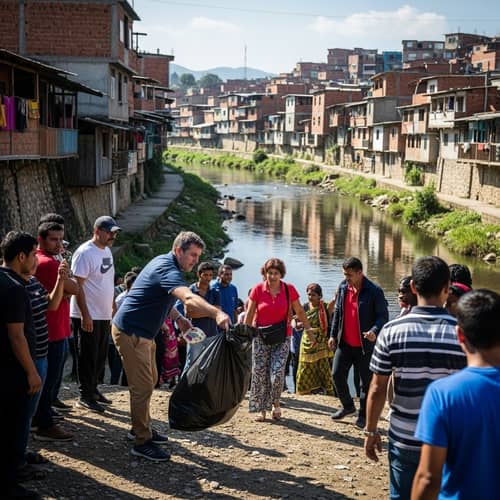 Diverse Community Reacts to Environmental Harm in Broad Daylight