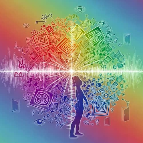 Abstract Spectrum of Consciousness | Mind States Visualization