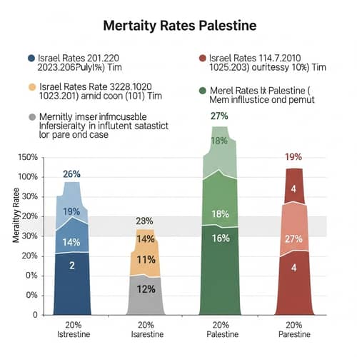 Comparative Mortality Rates: Israel vs Palestine
