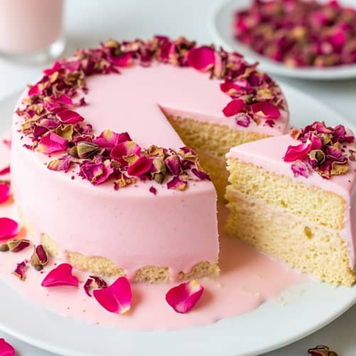 Rose Milk Tres Leches Cake: Light & Fluffy Delight