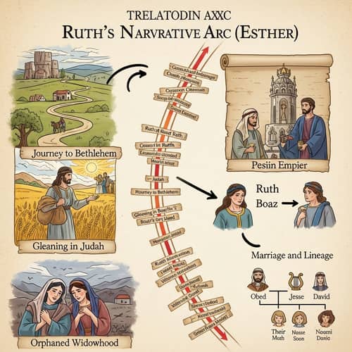 Ruth and Esther Historical Relationship: Detailed Visual Representation