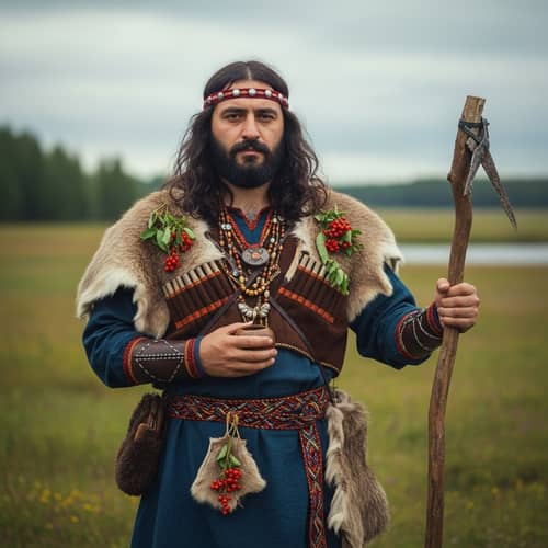 Armenian Man Embracing Neo-Paganism and Traditionalism