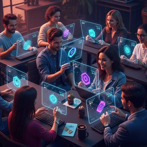 Trade 30 Unique NFTs at Community Marketplace | Diverse Digital Economy