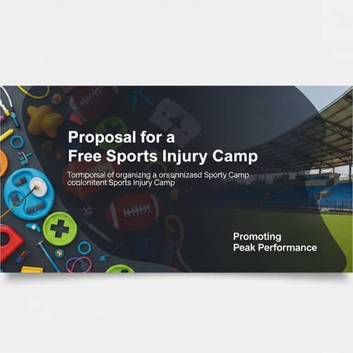 Propose Free Sports Injury Camp for Peak Performance