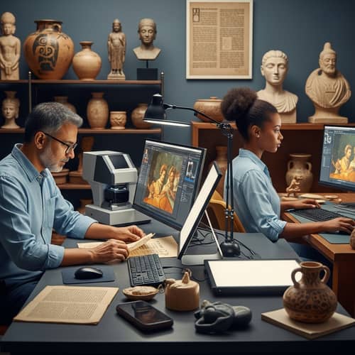 Digital Image Processing for Cultural Heritage Preservation