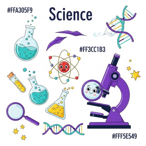 Creative Science Illustration for Young Audience