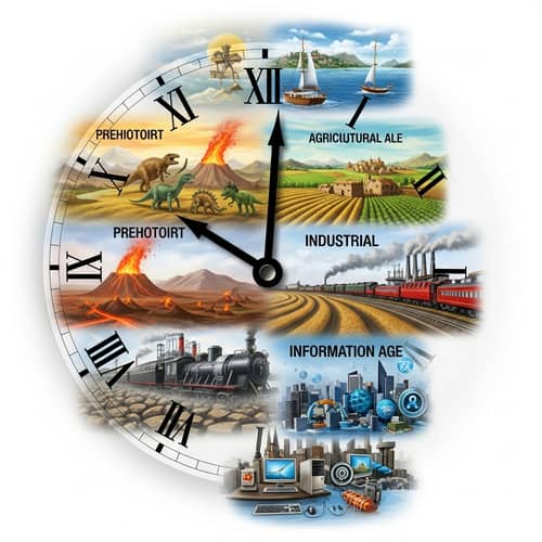 Time Science & World Evolution: Blending Past to Future