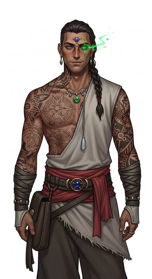 Striking Male Model: Unique Features & Style