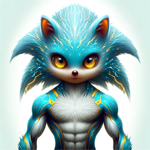Mobian: Agile Hedgehog-Physiqued Climber Creature