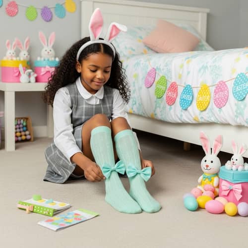 6-Year-Old African Schoolgirl Easter Outfit | Easter Routine