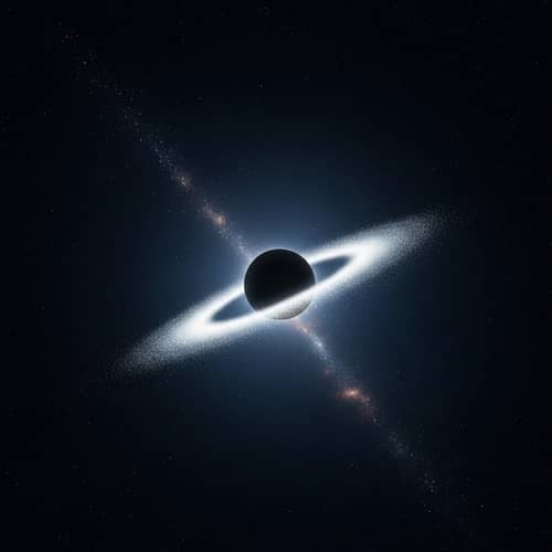 Lonesome Planet Surrounded by Stardust