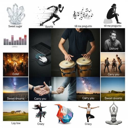 Abstract Concepts: Sugary Essence, Speed of a Sprinter, Music Love