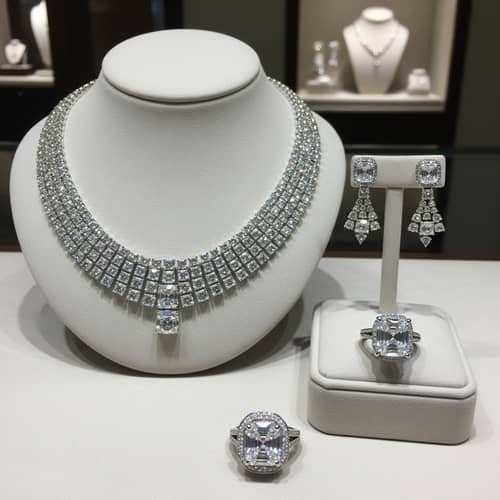 Luxurious Diamond Jewelry Set for Timeless Elegance