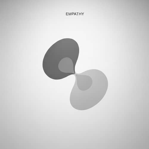 Minimalist Artwork Illustrating Empathy