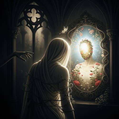 Symbolic Denial of Death: Surrealistic Gothic Image